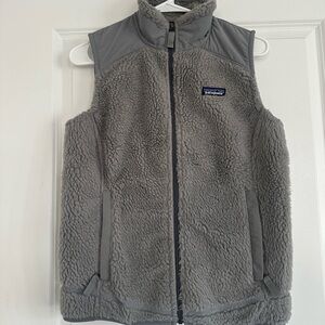 Patagonia Gray Fleece Vest